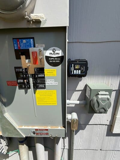 Portable Generator Transfer Switch